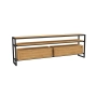 Szafka RTV-77 Drewno Lite Dąb Loft Lakier Rozmiary od 100 cm do 200 cm PREMIUM